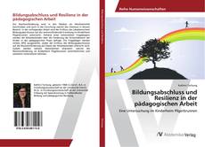 Copertina di Bildungsabschluss und Resilienz in der pädagogischen Arbeit