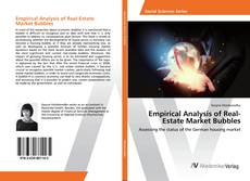 Copertina di Empirical Analysis of Real-Estate Market Bubbles