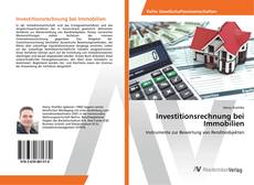 Copertina di Investitionsrechnung bei Immobilien