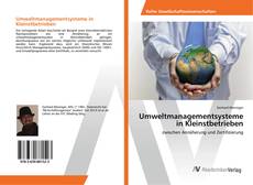 Copertina di Umweltmanagementsysteme in Kleinstbetrieben