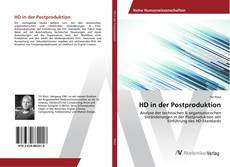 Copertina di HD in der Postproduktion