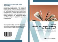 Copertina di Wieviel Information steckt in der Textstruktur?