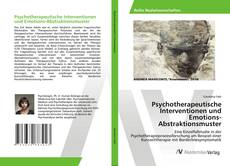 Copertina di Psychotherapeutische Interventionen und Emotions-Abstraktionsmuster