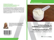 Copertina di Untersuchung der Gelbildungseigenschaften von Molkenproteinfraktionen