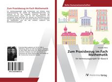 Copertina di Zum Praxisbezug im Fach Mathematik