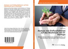 Copertina di Analyse von Einflussfaktoren auf das Wachstum von IT-Startups