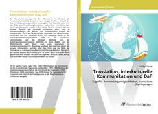 Copertina di Translation, interkulturelle Kommunikation und DaF