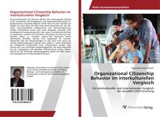 Copertina di Organizational Citizenship Behavior im interkulturellen Vergleich