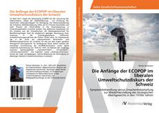 Portada del libro de Die Anfänge der ECOPOP im liberalen Umweltschutzdiskurs der Schweiz