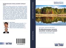 Buchcover von Krótkookresowe zmiany zasobów wodnych jezior