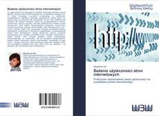 Buchcover von Badanie użyteczności stron internetowych