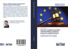 Обложка Granice związania państw członkowskich unijnymi prawami podstawowymi