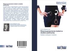 Buchcover von Równouprawnienie kobiet w służbie publicznej