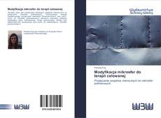 Buchcover von Modyfikacja mikrosfer do terapii celowanej