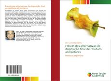 Buchcover von Estudo das alternativas de disposição final de resíduos alimentares