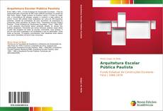 Buchcover von Arquitetura Escolar Pública Paulista