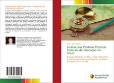 Portada del libro de Análise das Políticas Públicas Federais de Educação no Brasil