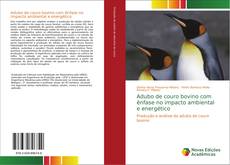 Buchcover von Adubo de couro bovino com ênfase no impacto ambiental e energético