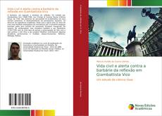 Bookcover of Vida civil e alerta contra a barbárie da reflexão em Giambattista Vico