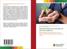 Portada del libro de Rentabilidade da produção de acerola orgânica