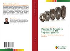 Capa do livro de Modelos de duração e a sobrevivência das empresas paulistas 