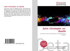 Bookcover of Saint- Christophe- en- Bazelle