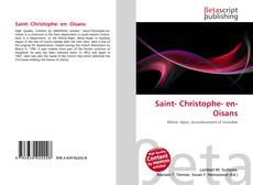 Bookcover of Saint- Christophe- en- Oisans