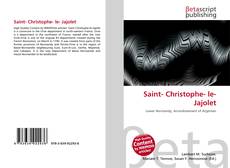 Bookcover of Saint- Christophe- le- Jajolet