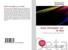 Bookcover of Saint- Christophe- sur- le- Nais