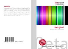 Buchcover von Rahajärvi