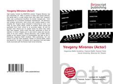 Bookcover of Yevgeny Mironov (Actor)
