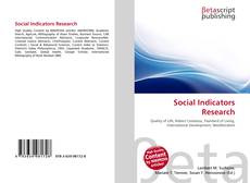 Bookcover of Social Indicators Research