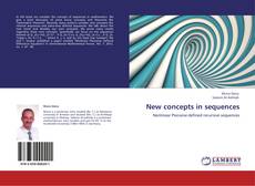 Bookcover of New concepts in sequences