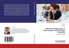 Copertina di Women Employees in Information Technology Industry