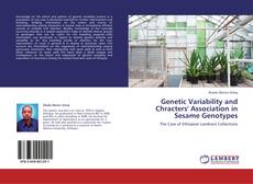 Capa do livro de Genetic Variability and Chracters' Association in Sesame Genotypes 