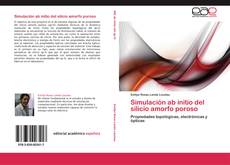 Buchcover von Simulación ab initio del silicio amorfo poroso