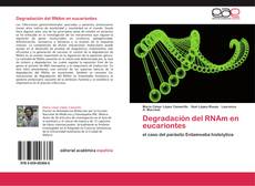 Capa do livro de Degradación del RNAm en eucariontes 