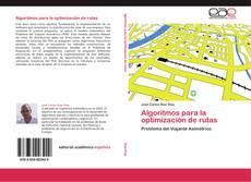 Buchcover von Algoritmos para la optimización de rutas