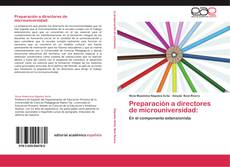 Preparación a directores de microuniversidad: kitap kapağı