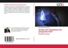 Capa do livro de Anales de I Expotesis de posgrado UCV 