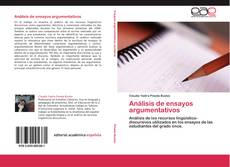 Capa do livro de Análisis de ensayos argumentativos 