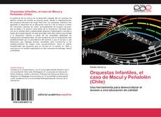 Bookcover of Orquestas Infantiles, el caso de Macul y Peñalolén (Chile)