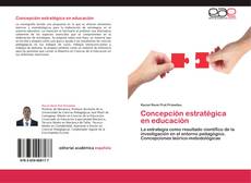 Capa do livro de Concepción estratégica en educación 