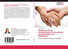 Buchcover von Deterioro de la categorización semántica en pacientes con Alzheimer