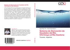 Sistema de Derivación de Caudales del Río Chirimayo al Río Gastona kitap kapağı