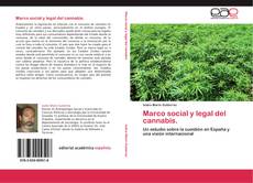 Buchcover von Marco social y legal del cannabis.