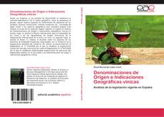 Buchcover von Denominaciones de Origen e Indicaciones Geográficas vínicas