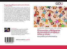 Portada del libro de Prevención y Mitigación de desastres dirigido a niñas y niños