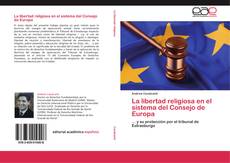 Portada del libro de La libertad religiosa en el sistema del Consejo de Europa