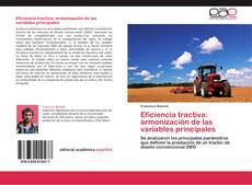 Couverture de Eficiencia tractiva: armonización de las variables principales